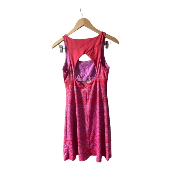 PRANA Holly Activewear Tank Top Dress Pink and Purple Size Medium - Picture 12 of 13